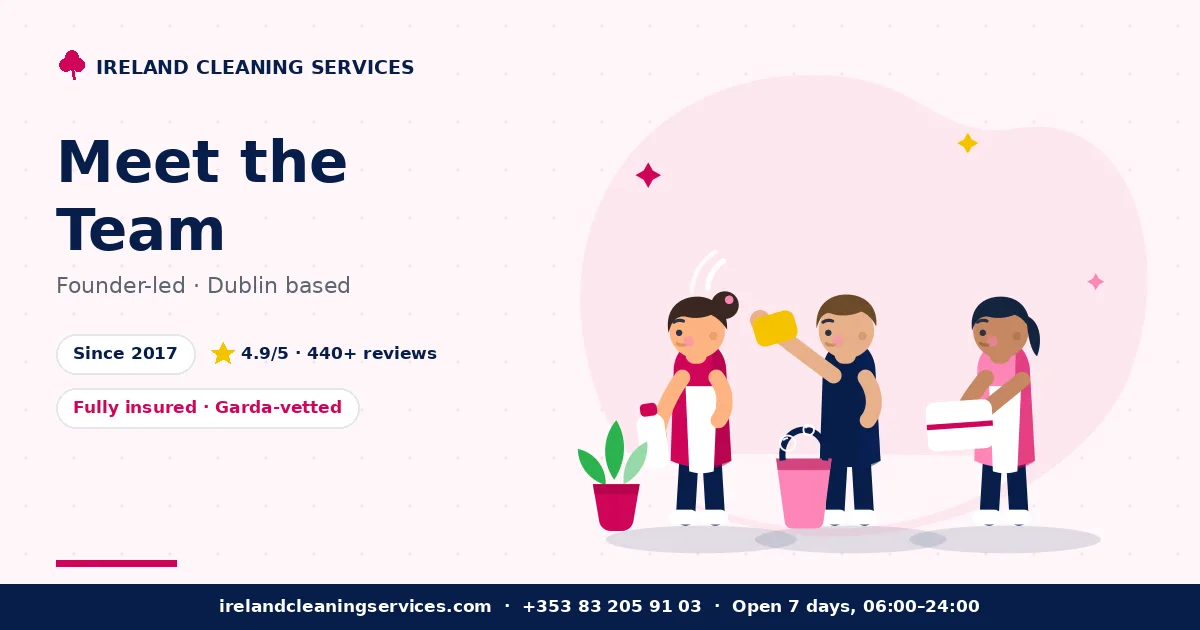 Meet the Team — Ireland Cleaning Services