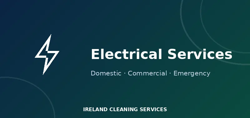 Electrician working on a domestic fuse board in Dublin