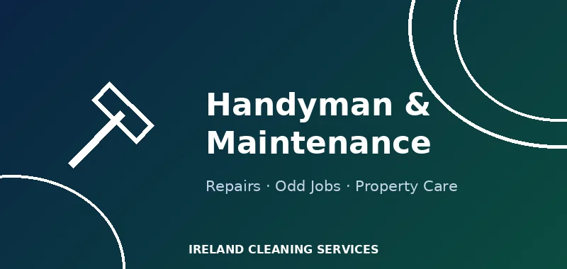 Handyman carrying out property maintenance repairs in Dublin