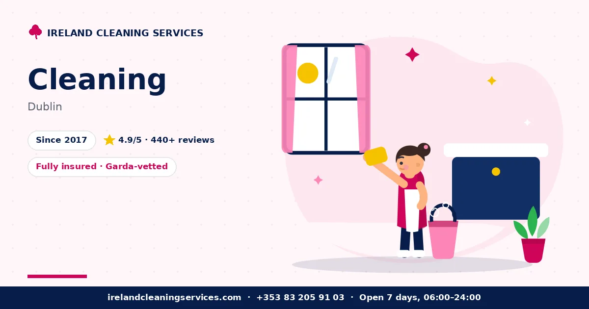 End of Tenancy Cleaning in Dublin by Ireland Cleaning Services — professional team at work